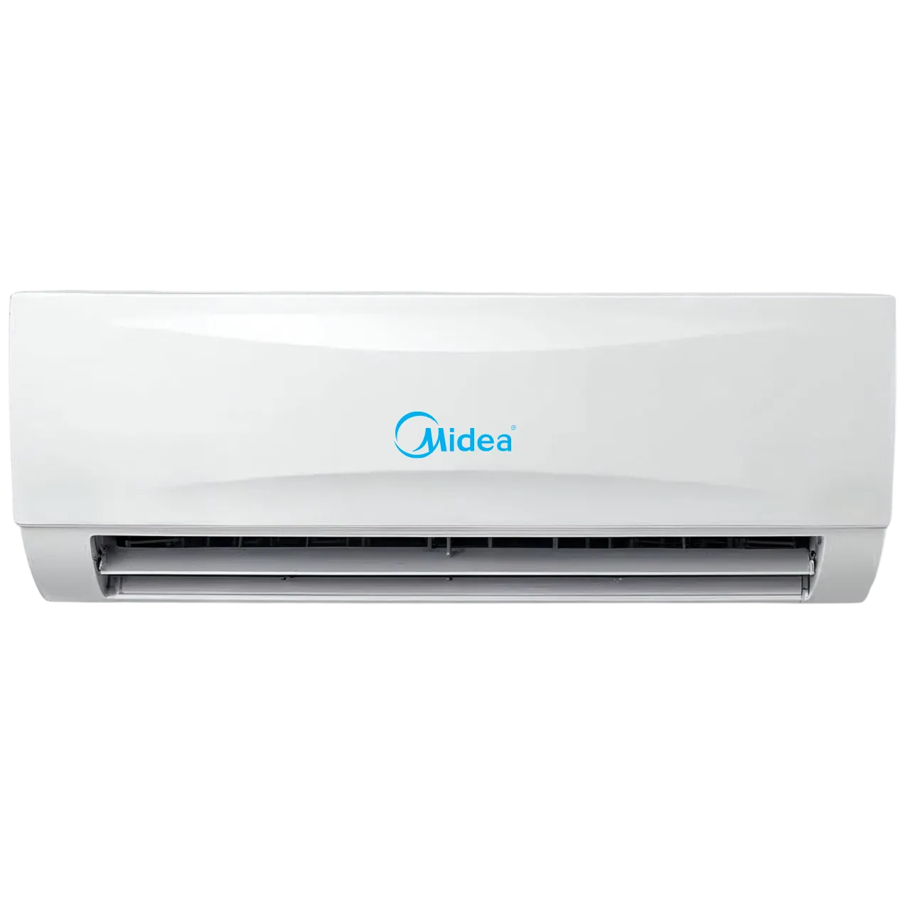 Reverse-cycle split system air conditioner for energy-efficient home heating and cooling